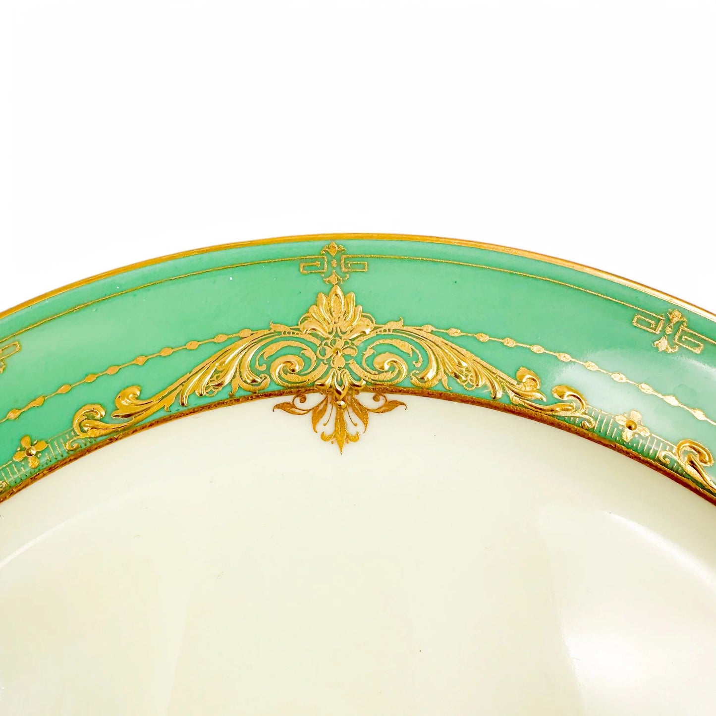 1920's Royal Worcester porcelain Jack Stanley hand-painted cabinet plate