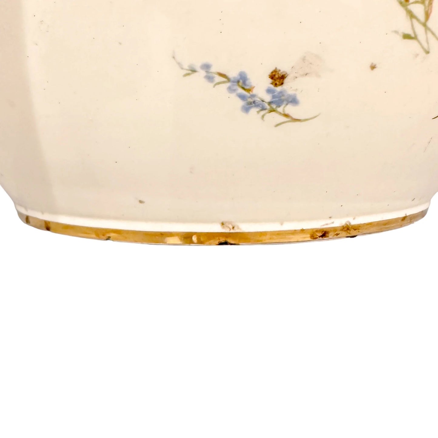 Victorian Royal Doulton cachepot / planter / jardiniere in floral foliate Imari design