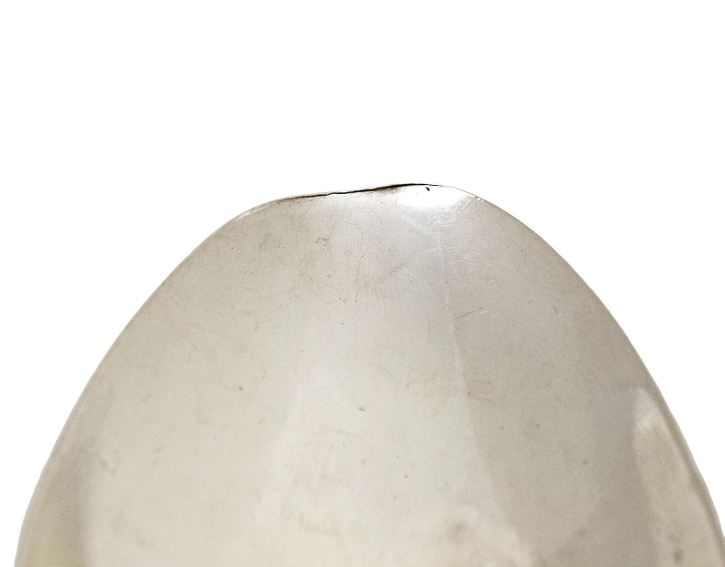 George IV English provincial silver large serving spoon