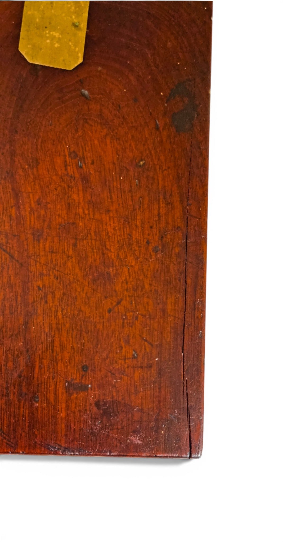 Victorian mahogany presentation case, brass cartouche