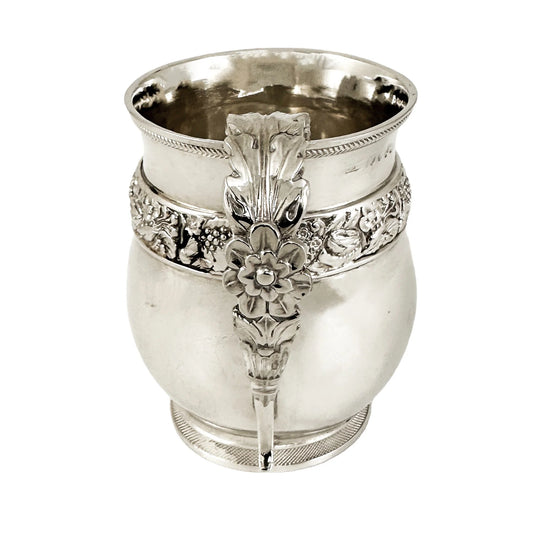 William IV Joseph Angell sterling silver lady’s mug / Christening cup 1817