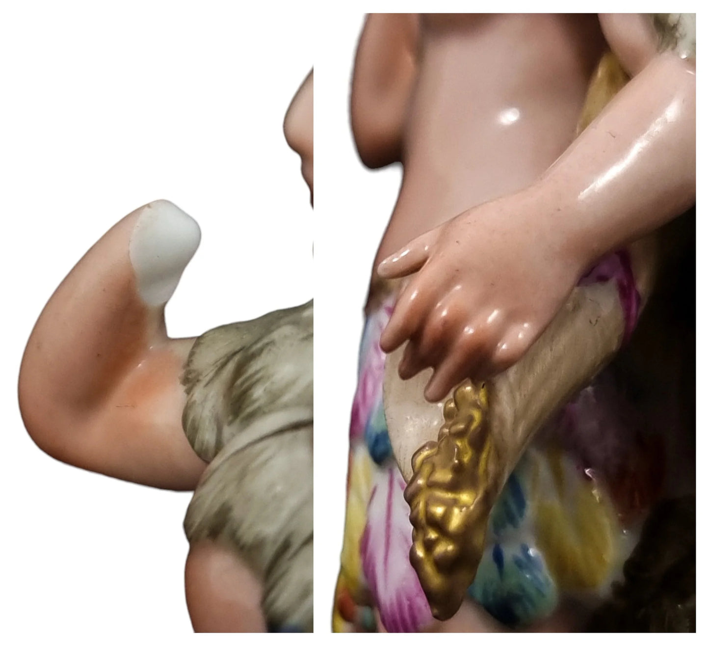 Allegorical porcelain figurine of America from “Four Continents” set
