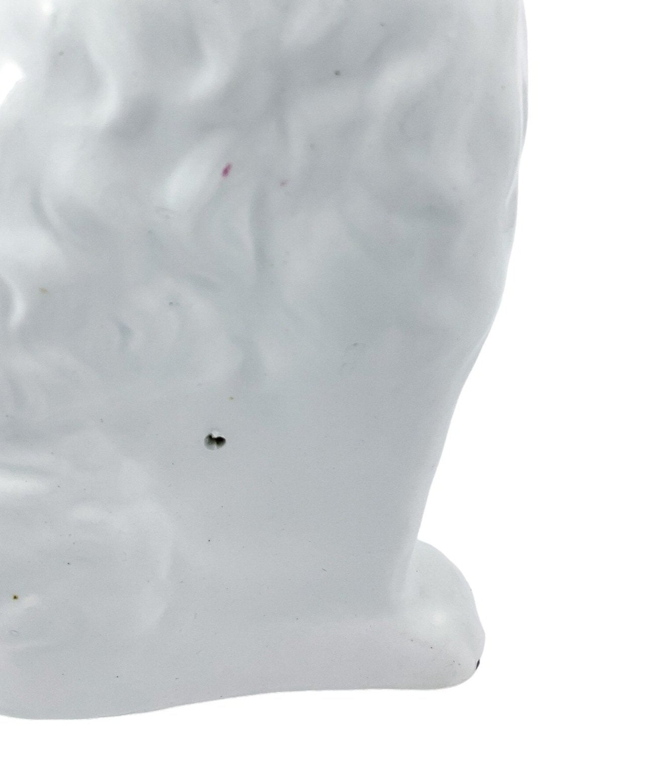 Victorian Staffordshire pottery copper lustreware flatback mantle Spaniel dog