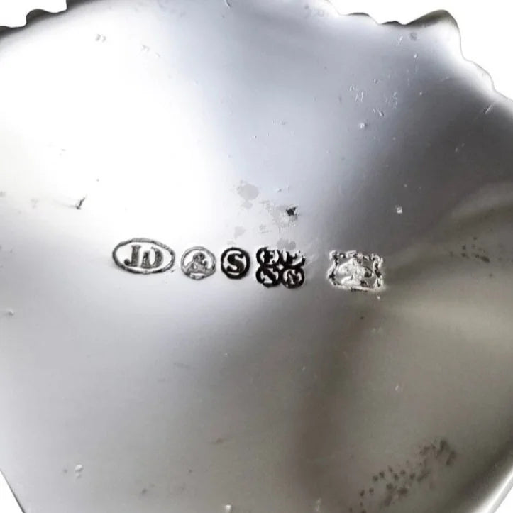 1920's James Deakin & Sons novelty silver plated crab / lobster table salt cellar