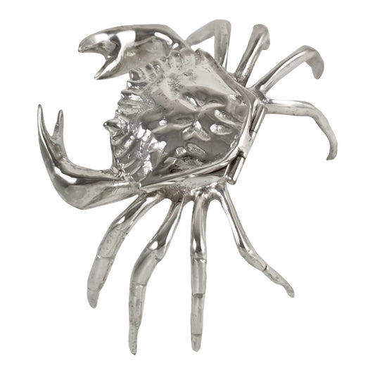 1920's James Deakin & Sons novelty silver plated crab / lobster table salt cellar