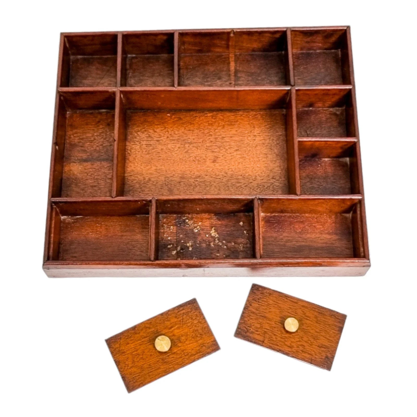 Romantic Victorian rosewood sewing / jewellery storage box with heart cartouche