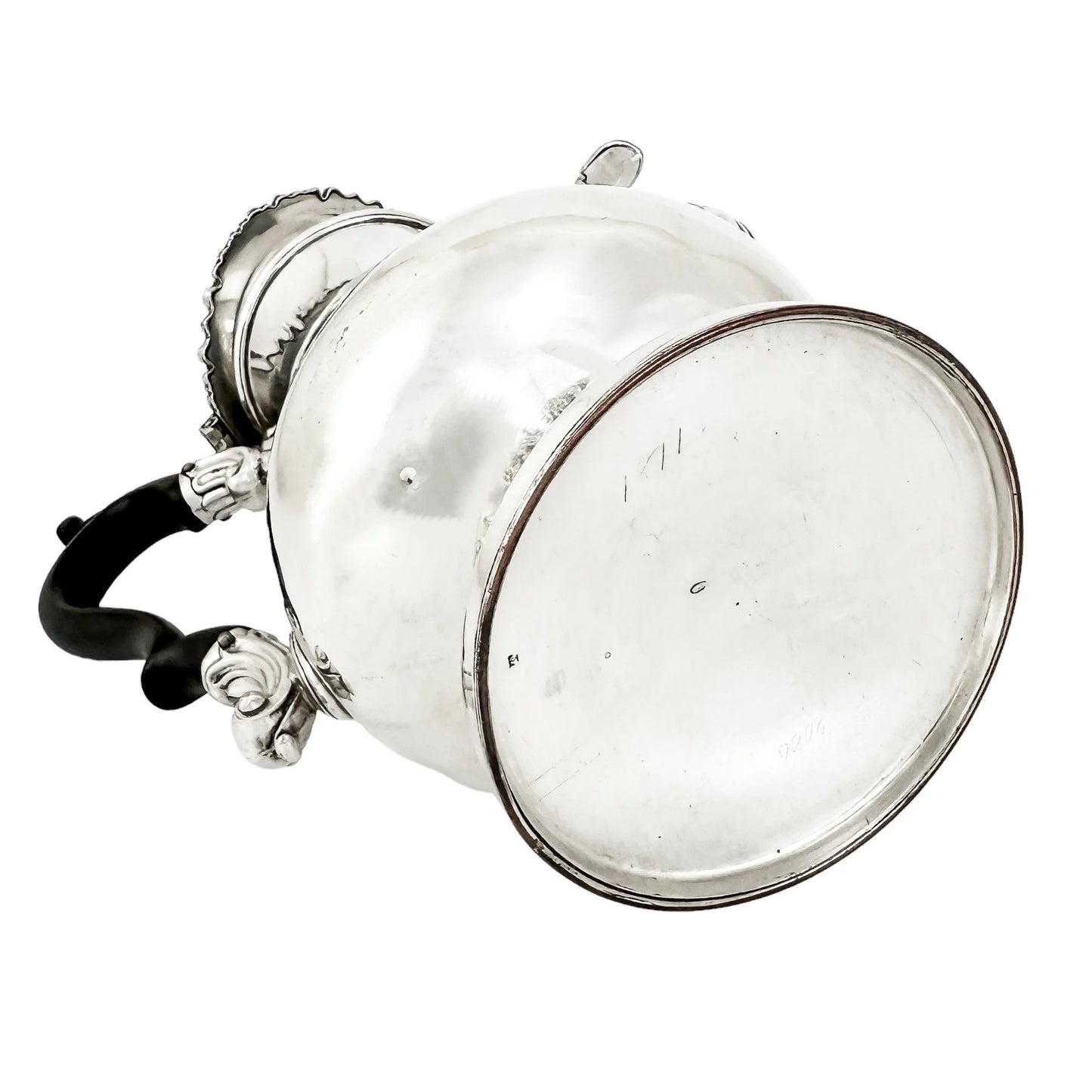 1770's George III Old Sheffield plate large pear-shaped coffeepot