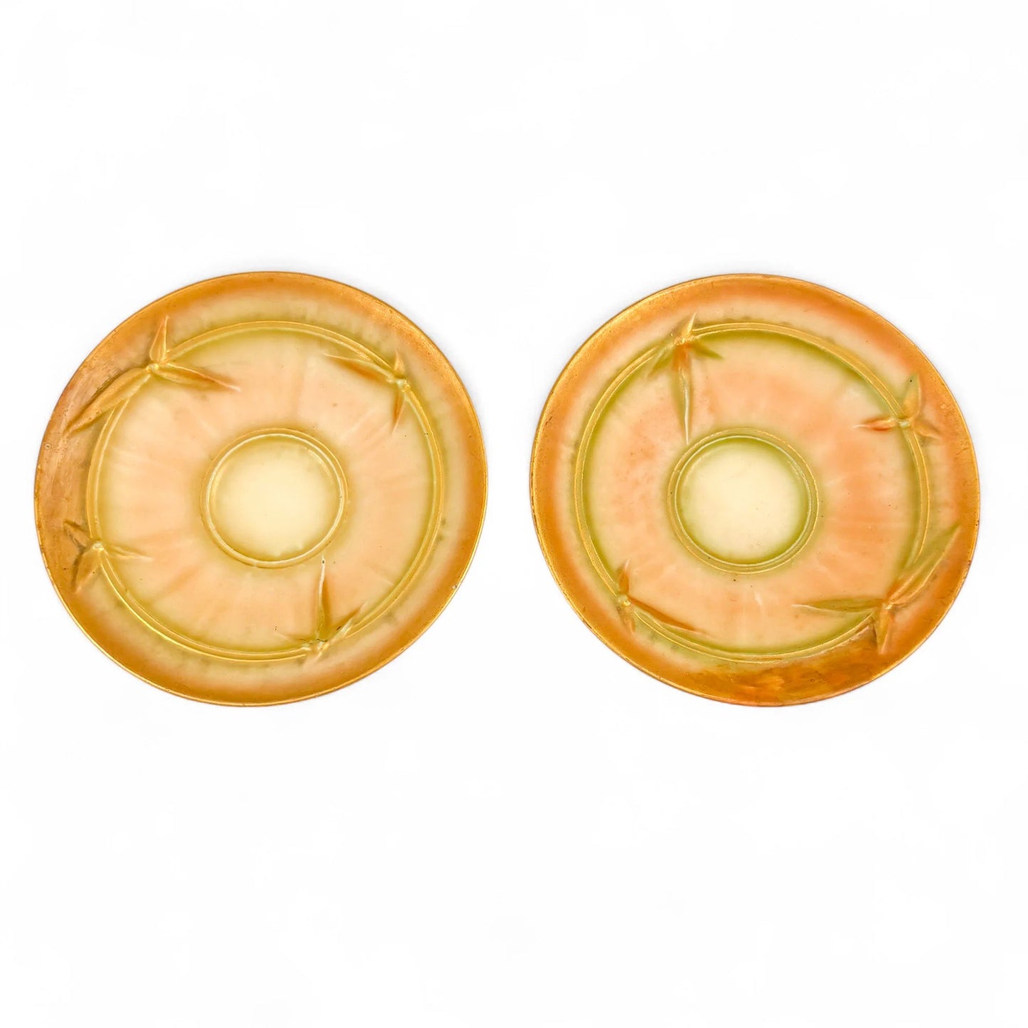 Royal Worcester porcelain tea cup and saucers, 1891–1902