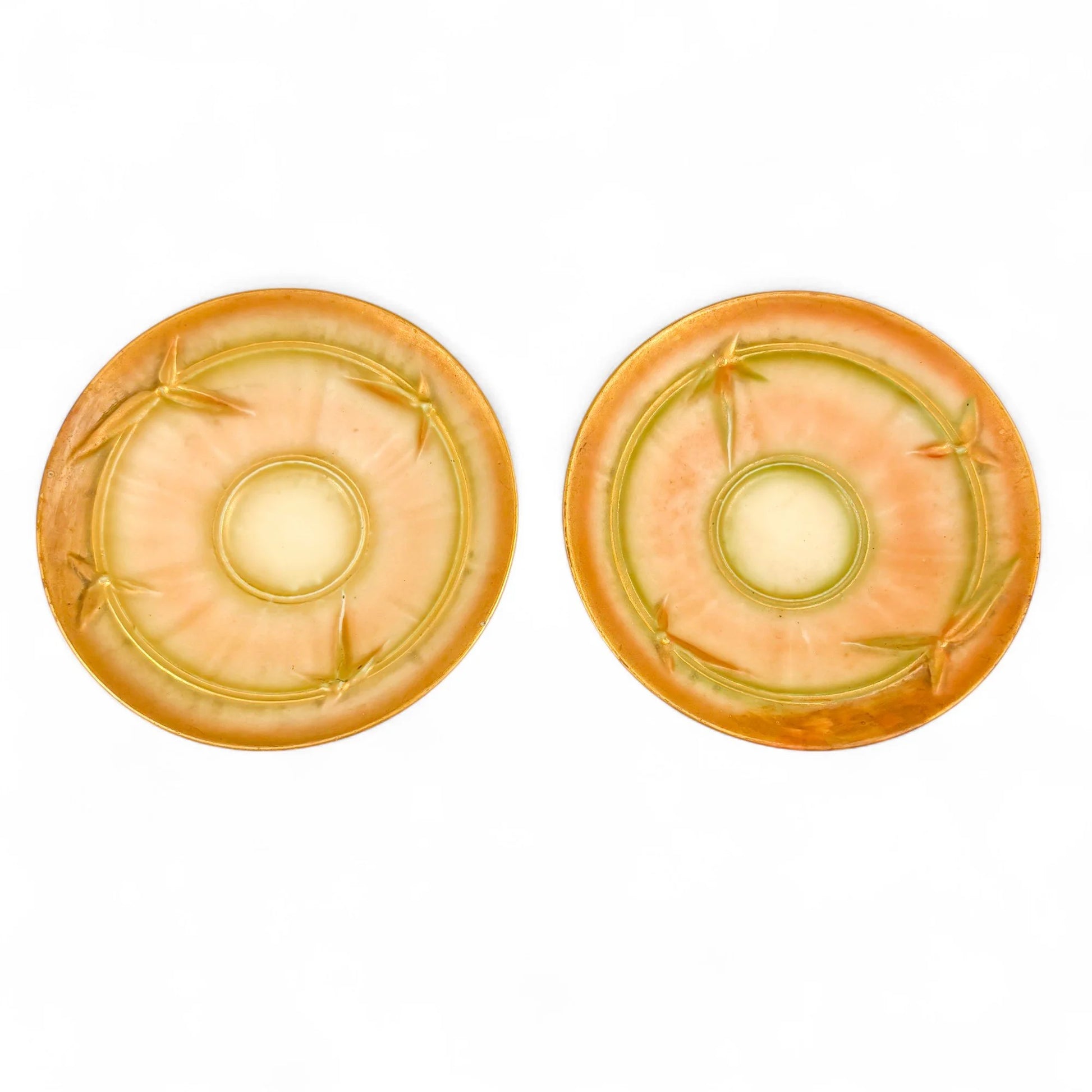 Royal Worcester porcelain tea cup and saucers, 1891–1902