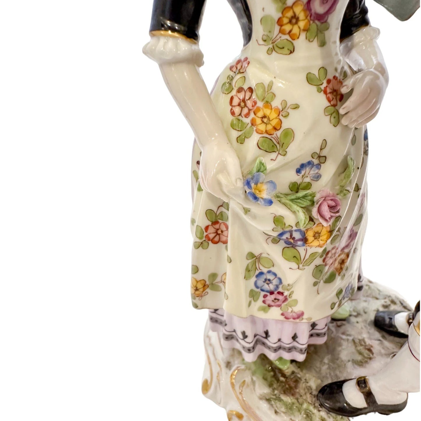 19th century Royal Vienna porcelain romantic couple figurine