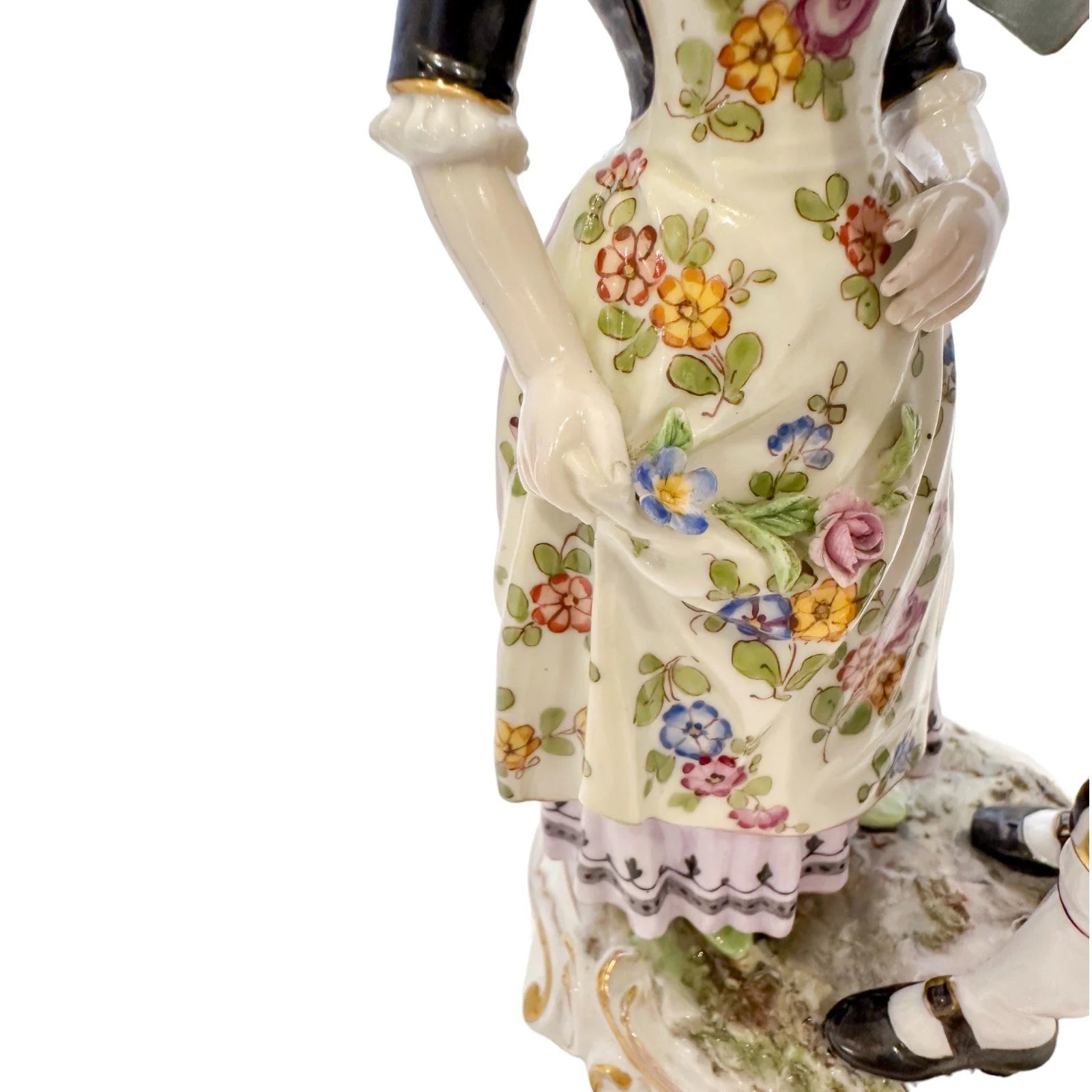 19th century Royal Vienna porcelain romantic couple figurine