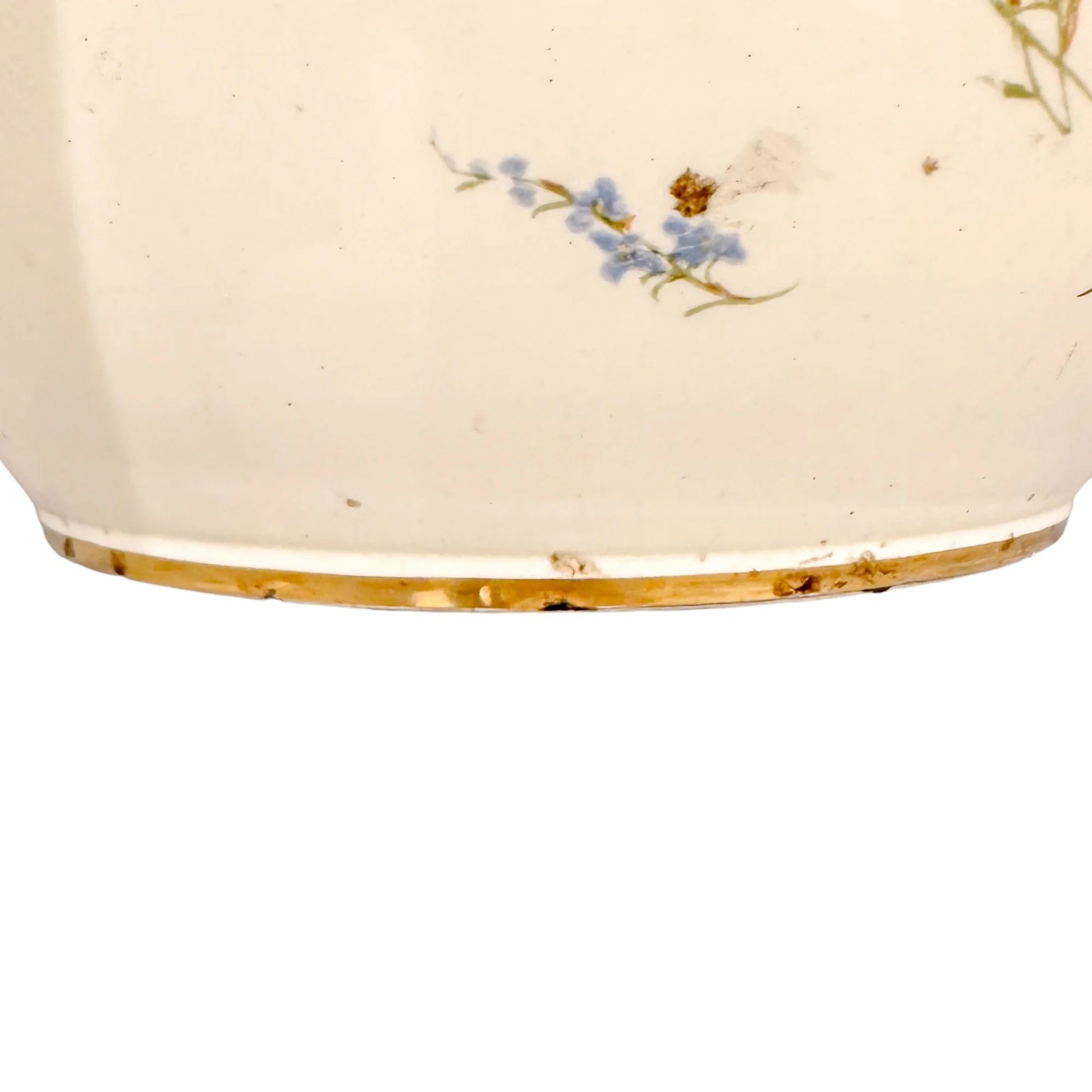 Victorian Royal Doulton cachepot / planter / jardiniere in floral foliate Imari design