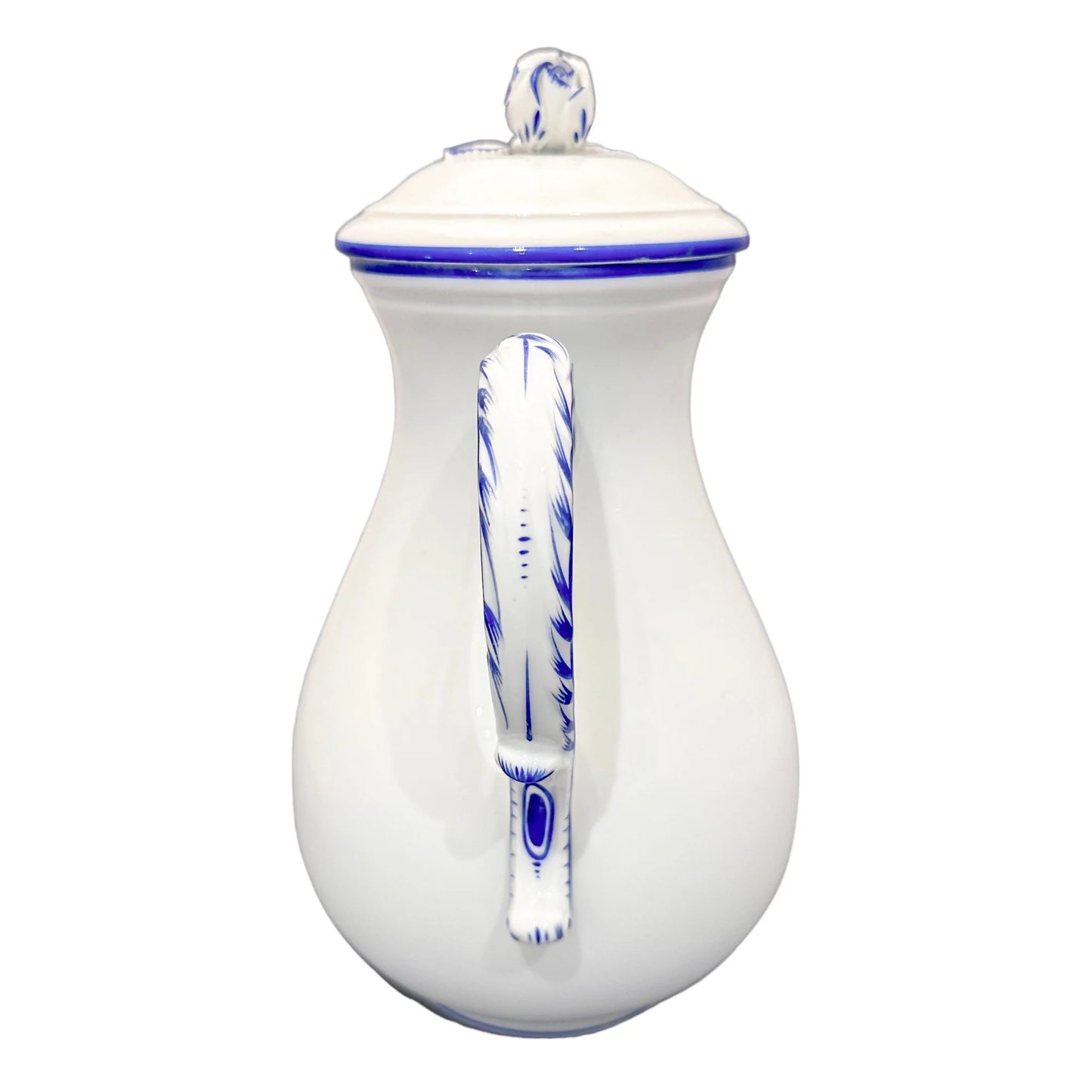 Meissen porcelain coffee pot, Zwiebelmuster "Blue Onion" pattern