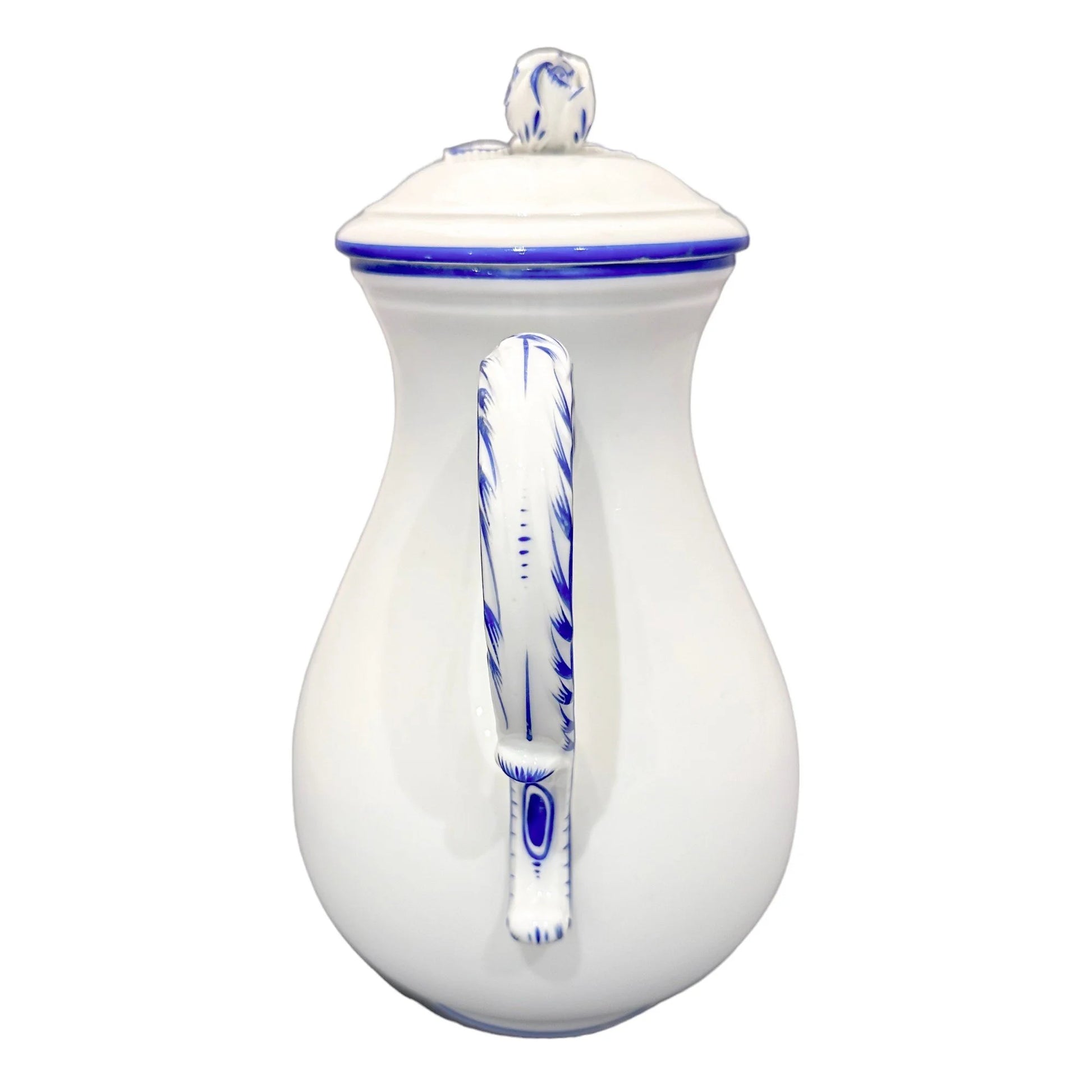 Meissen porcelain coffee pot, Zwiebelmuster "Blue Onion" pattern
