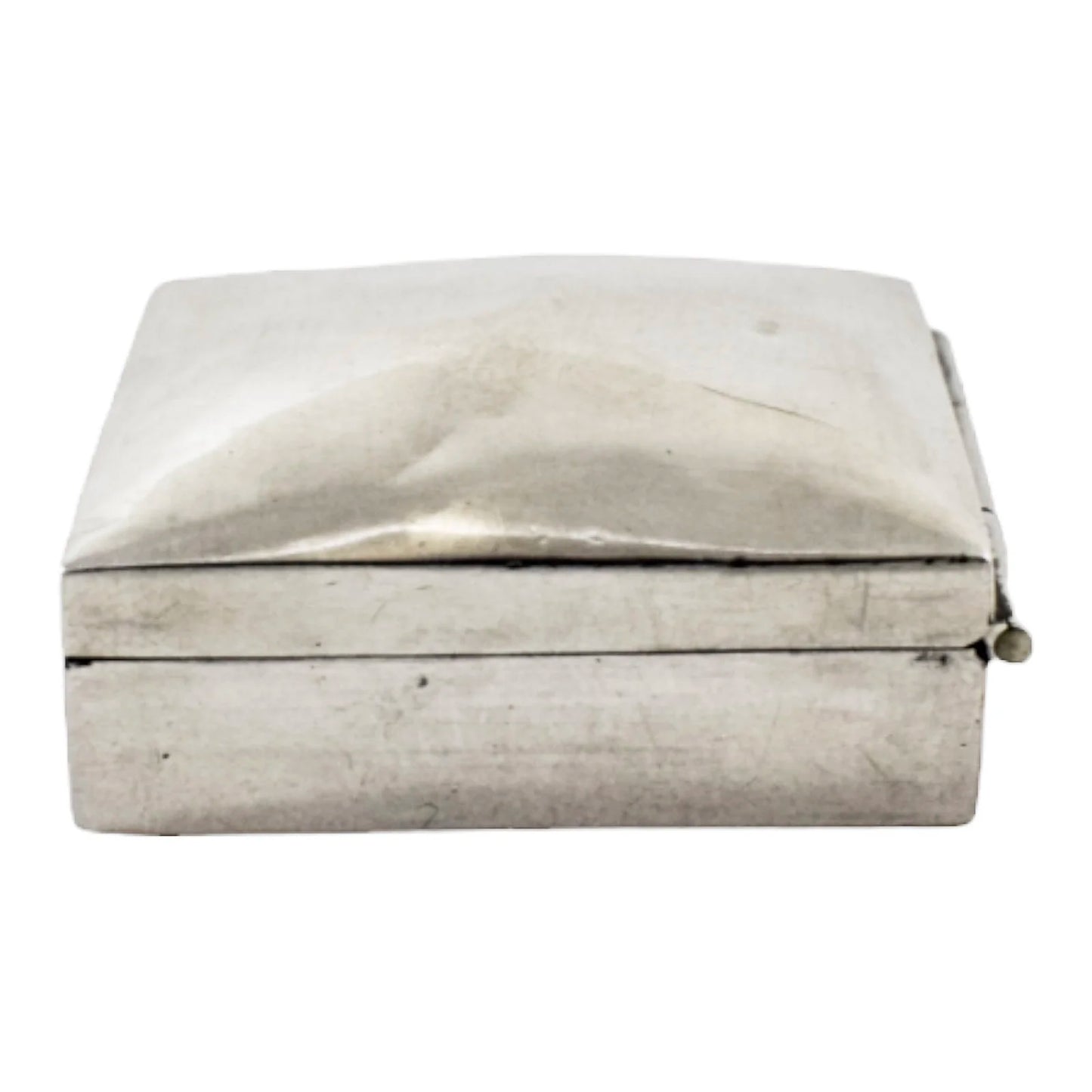 Vintage sterling silver Pachuca Hidalgo Mexican snuff pill box