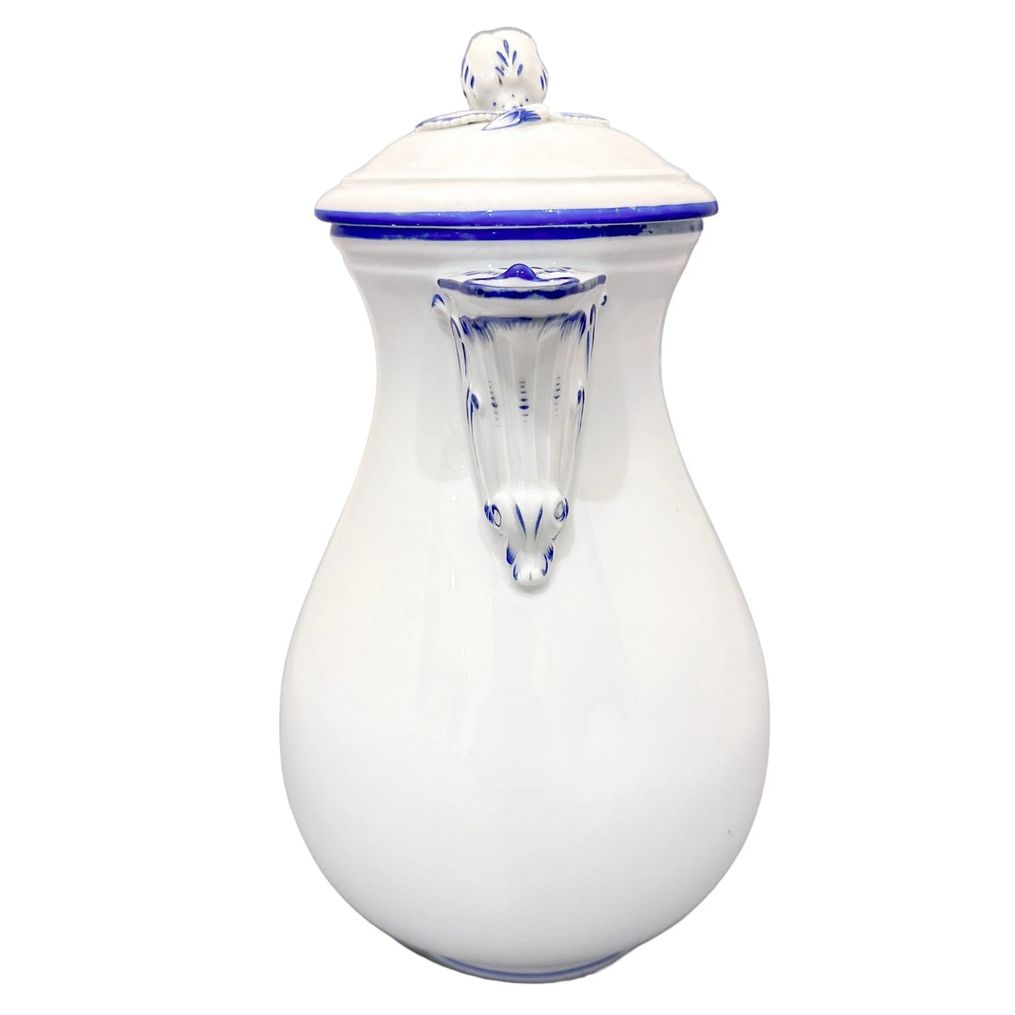 Meissen porcelain coffee pot, Zwiebelmuster "Blue Onion" pattern