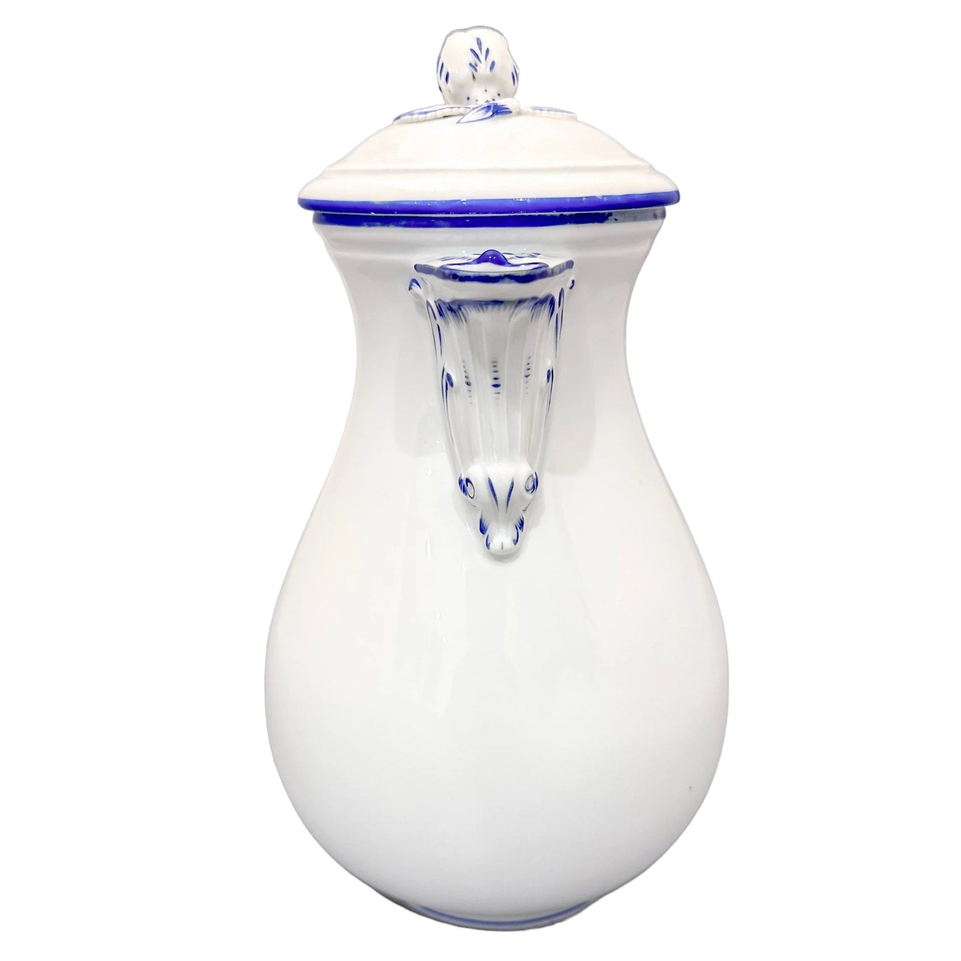 Meissen porcelain coffee pot, Zwiebelmuster "Blue Onion" pattern