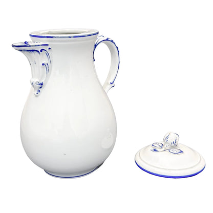 Meissen porcelain coffee pot, Zwiebelmuster "Blue Onion" pattern