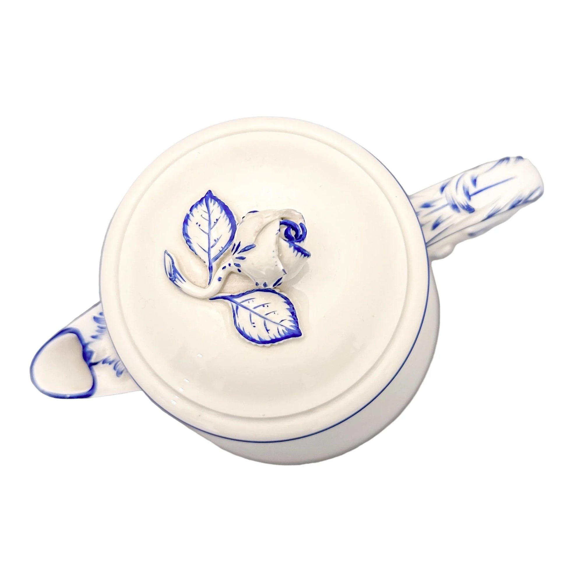 Meissen porcelain coffee pot, Zwiebelmuster "Blue Onion" pattern
