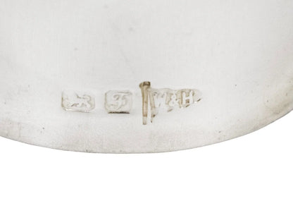 Large Edwardian sterling silver sugar shaker / sifter / caster, Chester, 1906