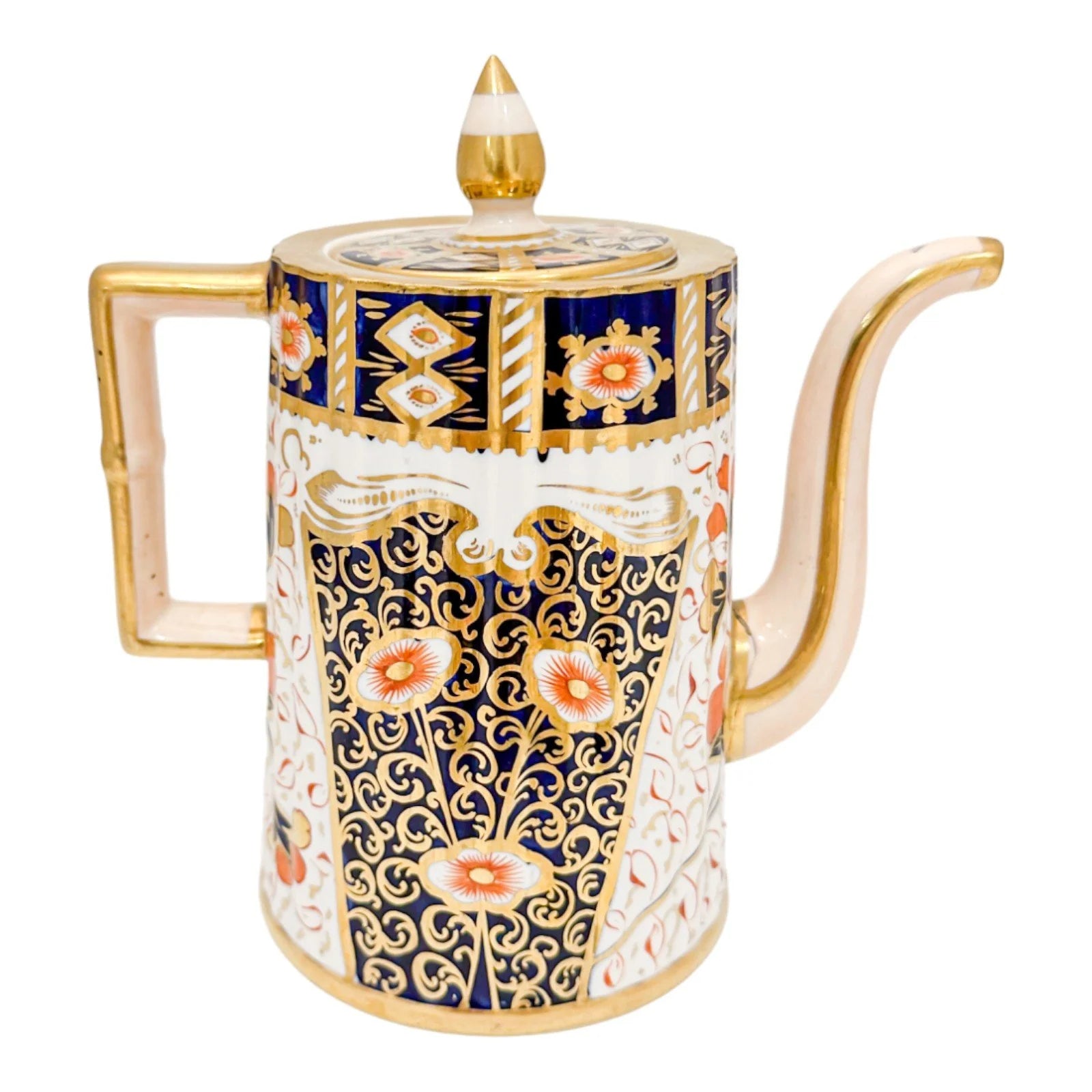 Victorian Davenport porcelain Imari cabaret tray with coffee pot