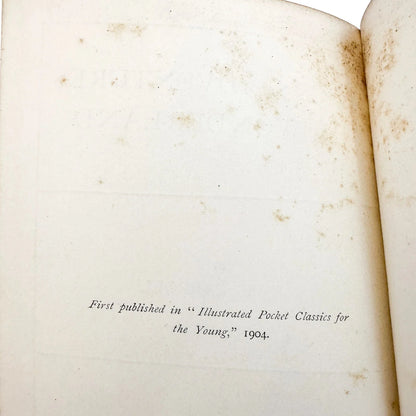 Illustrated leather bound first edition thus of "Alice's Adventures in Wonderland"