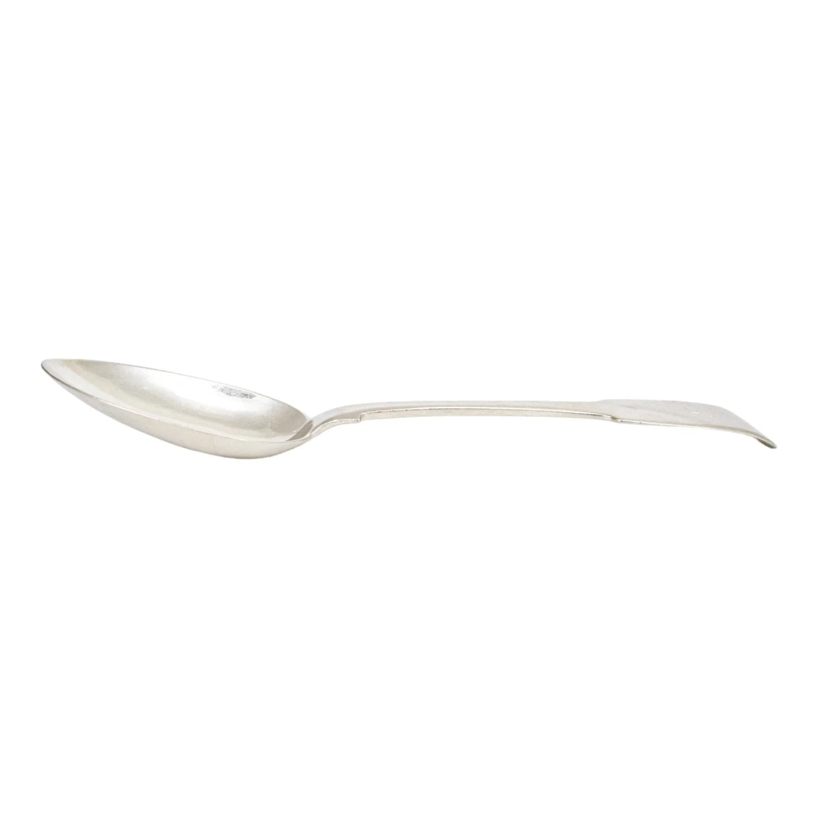 Early Victorian provincial silver Scottish large serving spoon