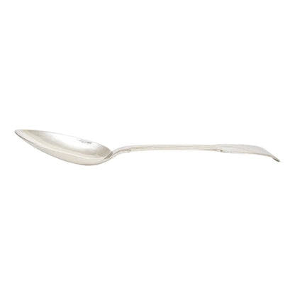 Early Victorian provincial silver Scottish large serving spoon