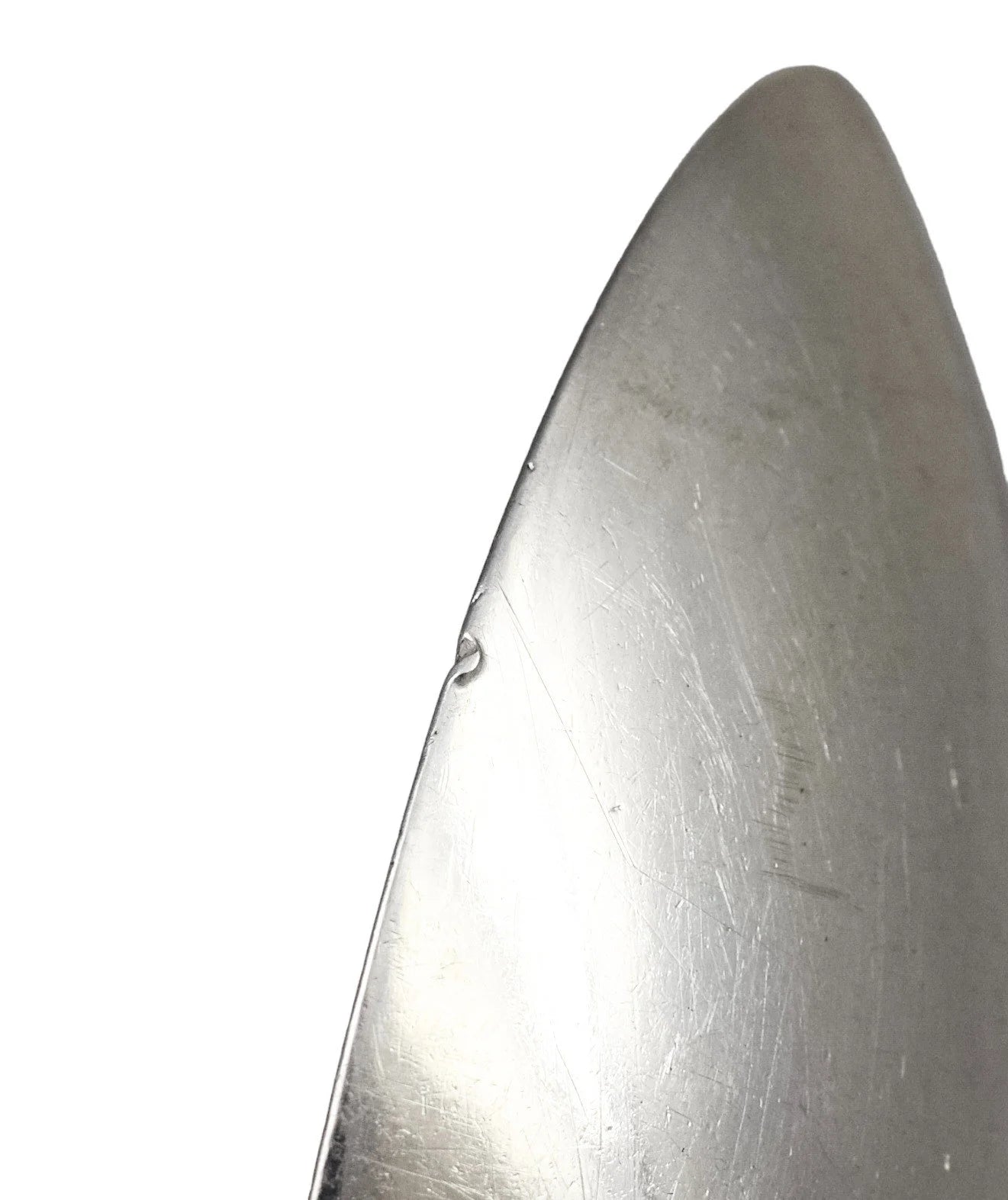 Early Victorian provincial silver Scottish large serving spoon