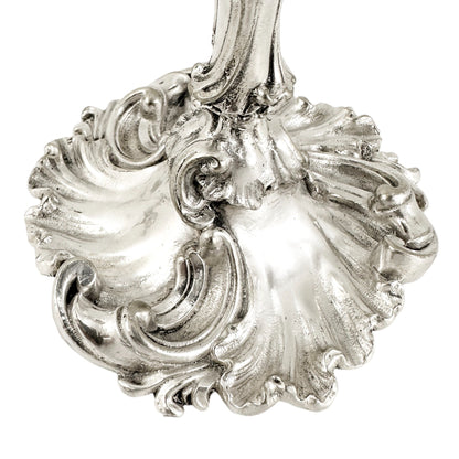 Edwardian Elkington silver plated Rococo candlesticks