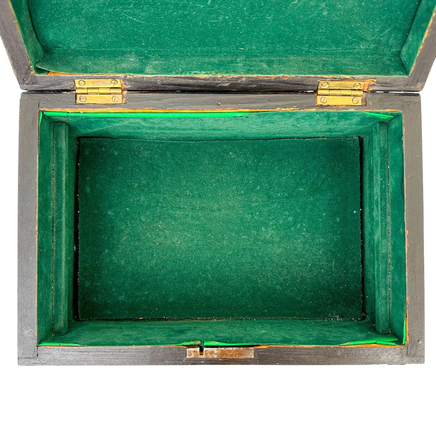Victorian domed Tunbridge Ware storage jewellery box with lift out tray