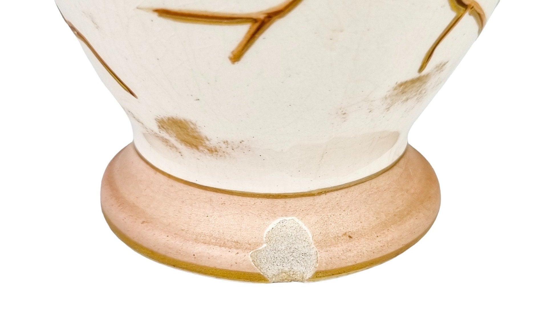 1880's Franz Anton Mehlem for Royal Bonn blush Aesthetic pair of vases
