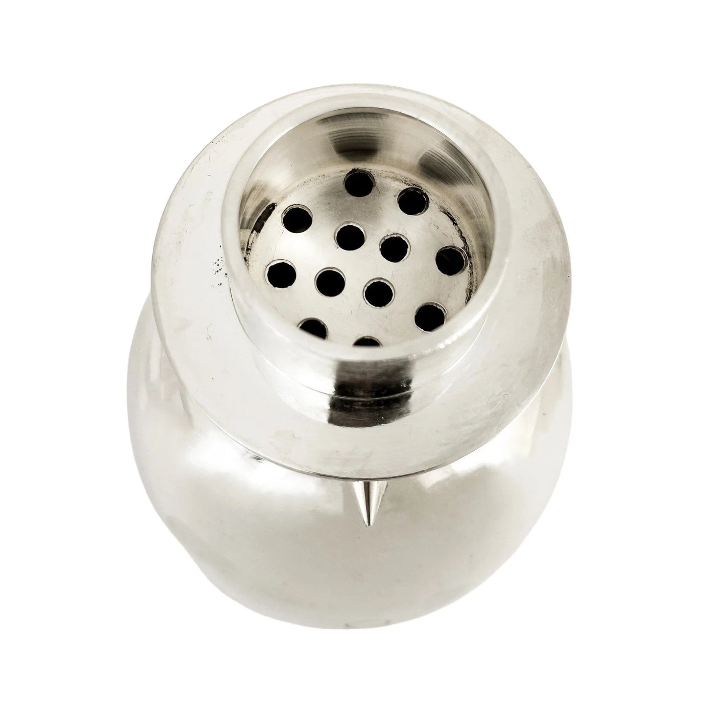 Art Deco Snowman silver plated novelty cocktail shaker 600 ml