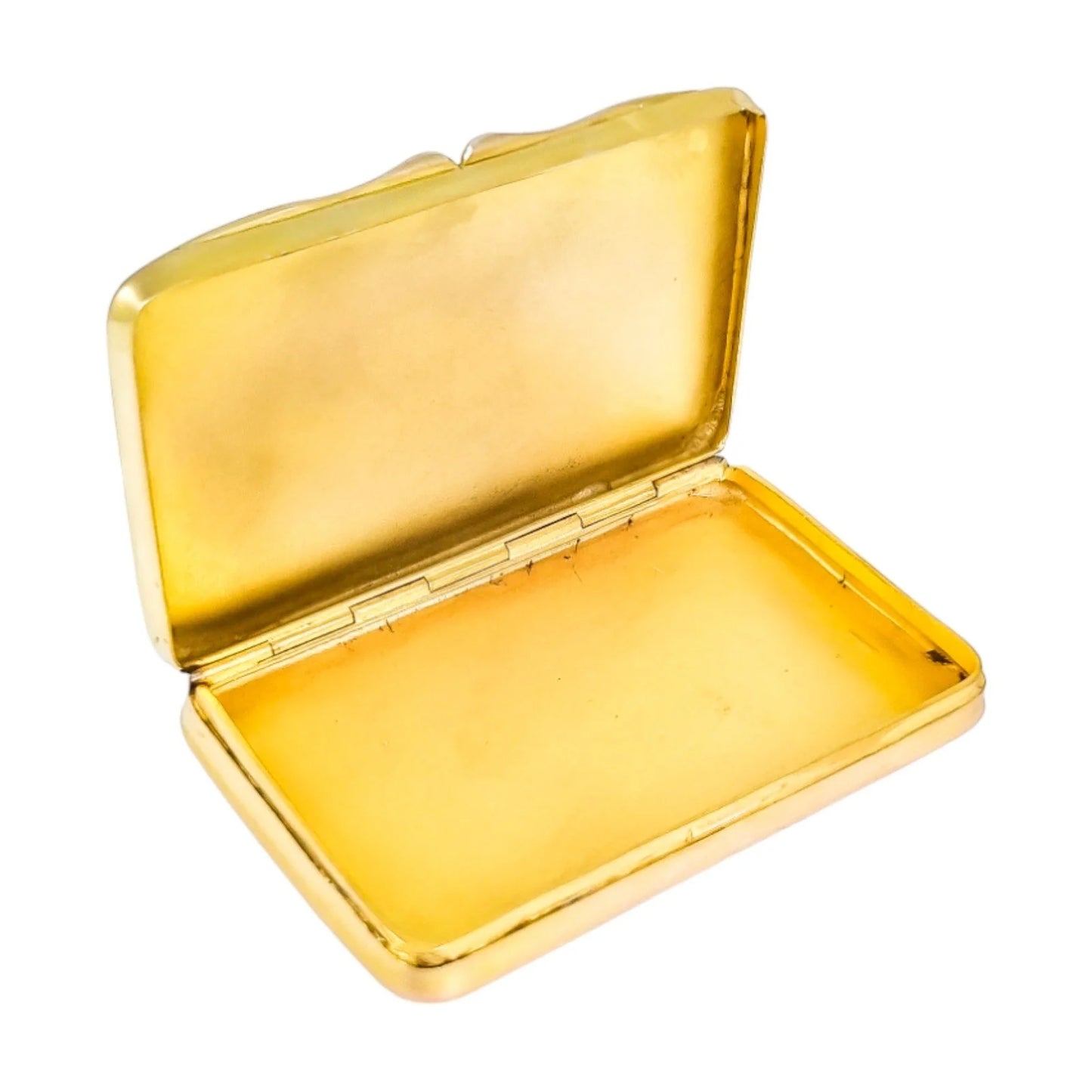 19th century parcel gilt vermeil silver snuff box in Arabesque style