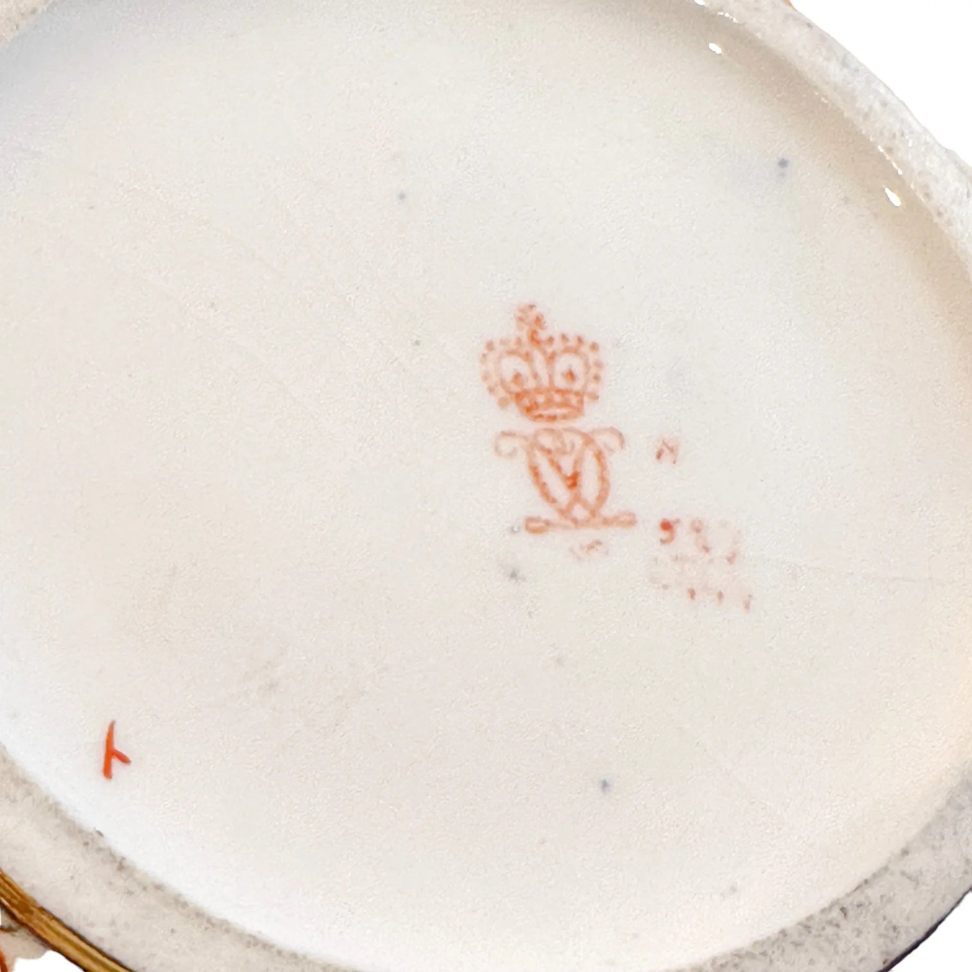 Victorian Royal Crown Derby onion-shaped Imari jug / vase / ewer