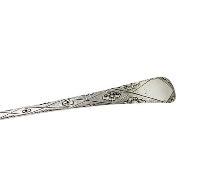 George III gilt sterling silver berry spoons, 1783