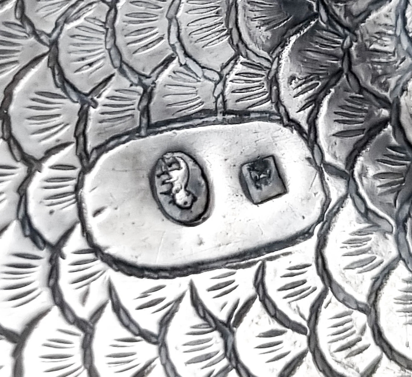 Rare 19th-Century Kutch Indian Silver Dish Modelled as a Fish and Snake, c. 1890