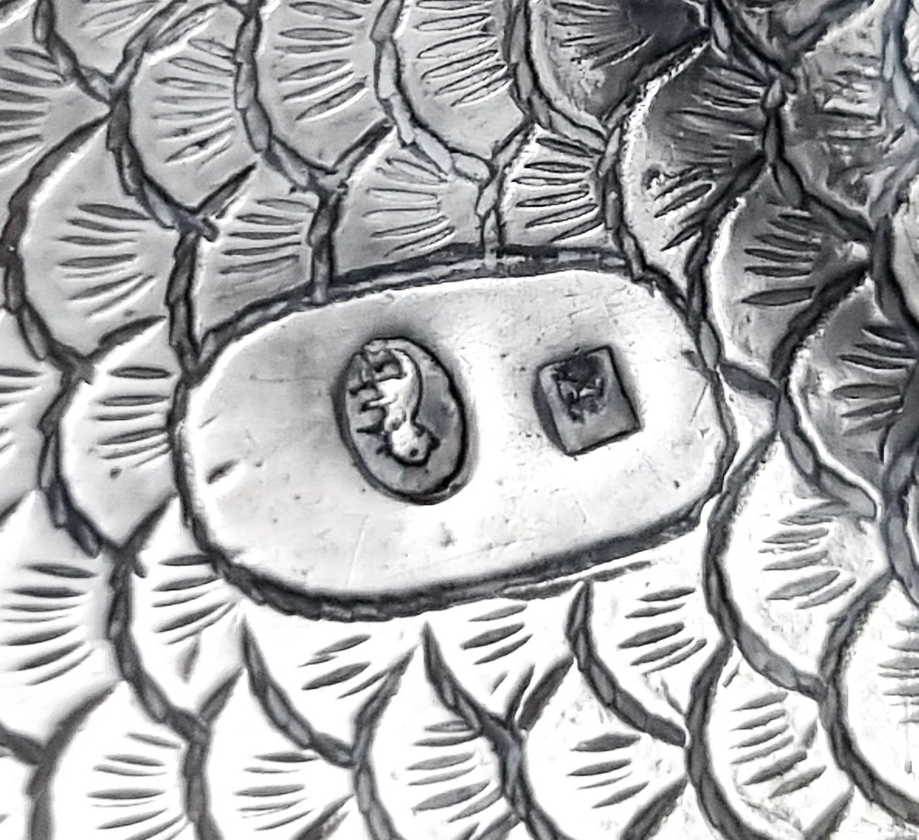 Rare 19th-Century Kutch Indian Silver Dish Modelled as a Fish and Snake, c. 1890