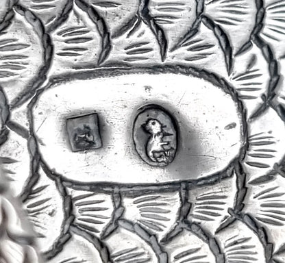 Rare 19th-Century Kutch Indian Silver Dish Modelled as a Fish and Snake, c. 1890