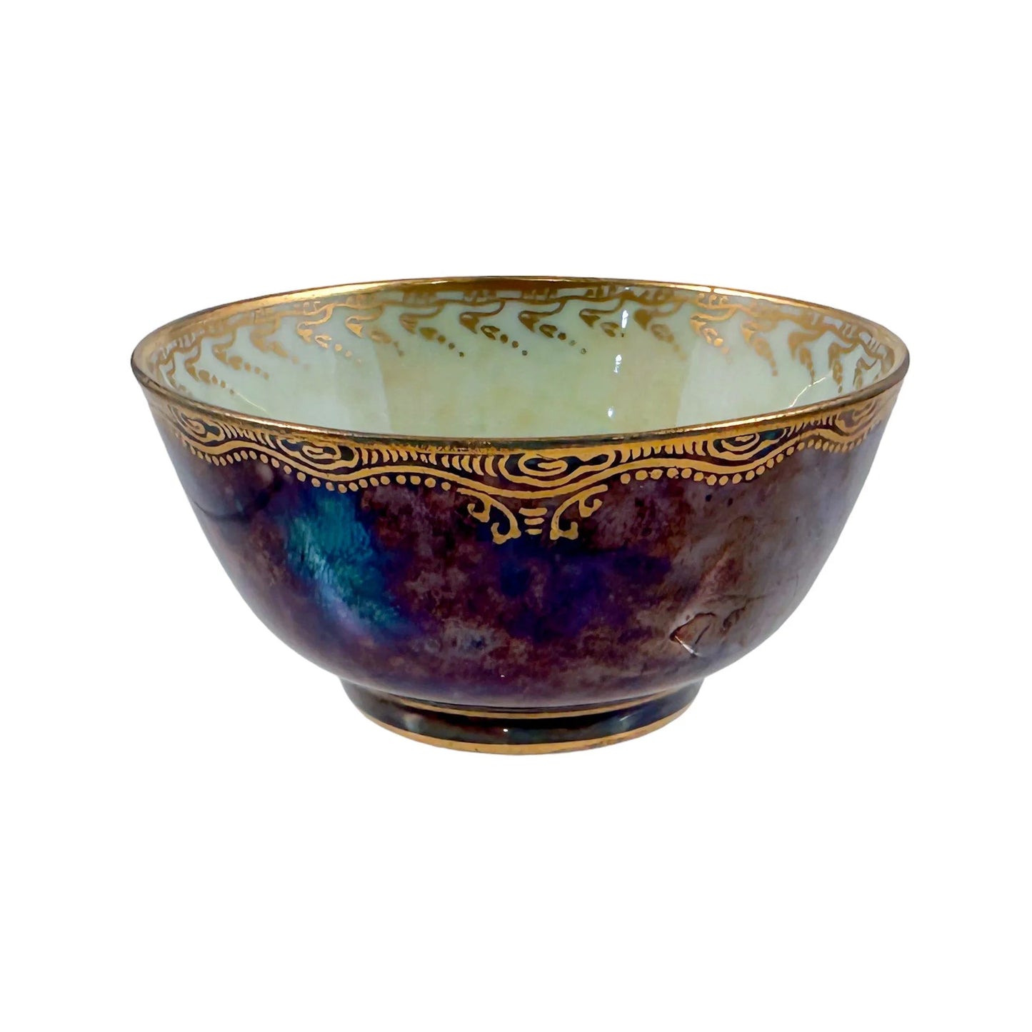 Miniature Daisy Makeig-Jones for Wedgwood porcelain Fairyland lustreware bowl