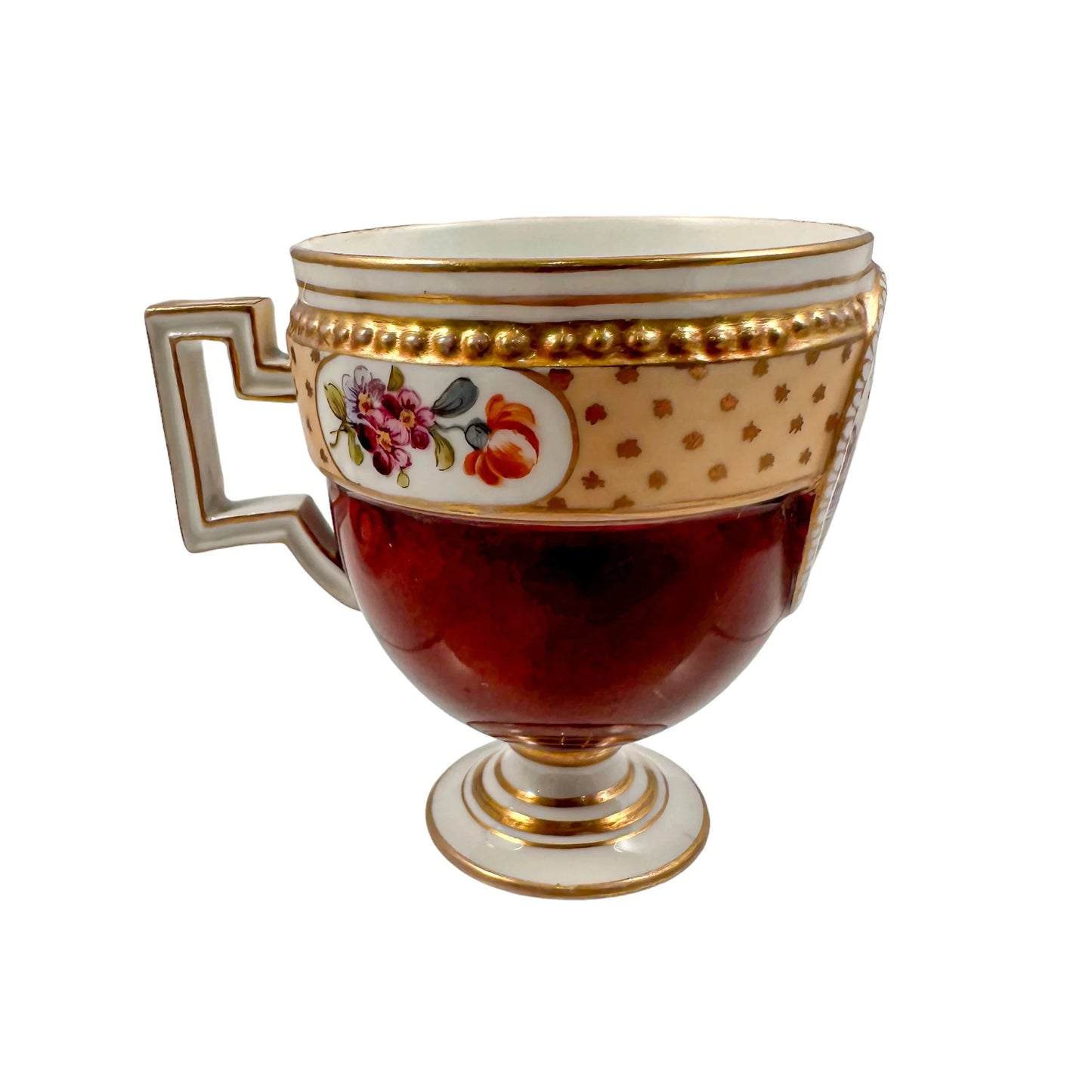 19th century Helena Wolfsohn Augustus Rex teacup and saucer