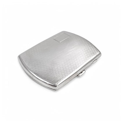 Art Deco gilt sterling silver lady's cigarette case or card case