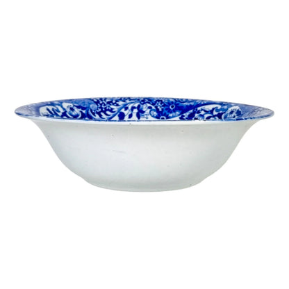 1930’s Copeland Spode porcelain blue “Italian” serving salad bowl