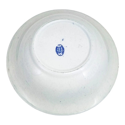 1930’s Copeland Spode porcelain blue “Italian” serving salad bowl