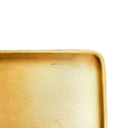 19th century parcel gilt vermeil silver snuff box in Arabesque style