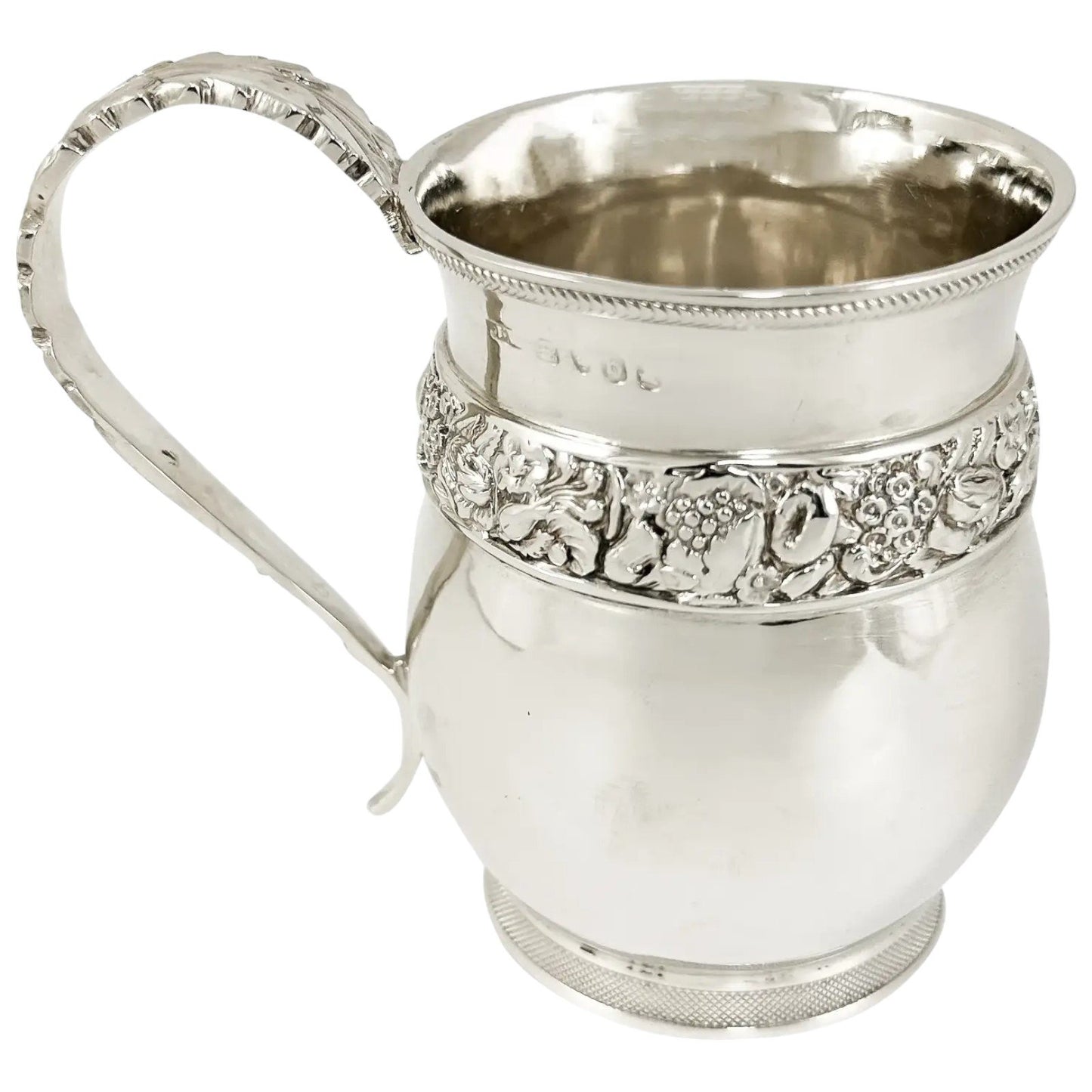 William IV Joseph Angell sterling silver lady’s mug / Christening cup 1817