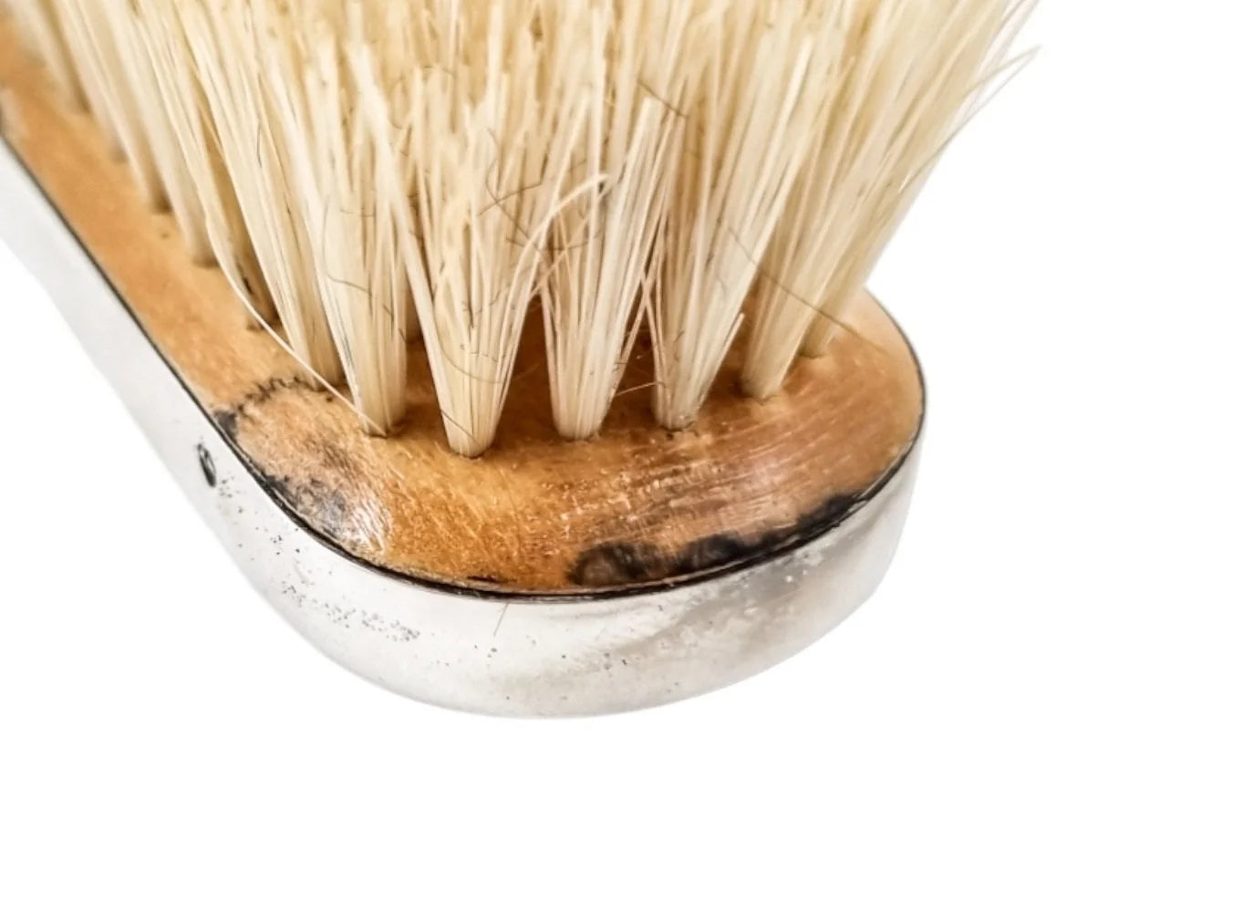 Art Deco style Garrard & Co pair of sterling silver brushes