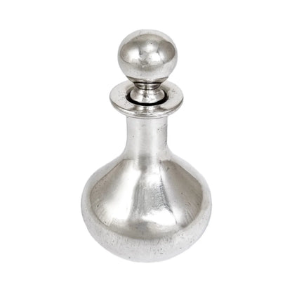 1910's American perfume scent bottle with full sterling silver overlay