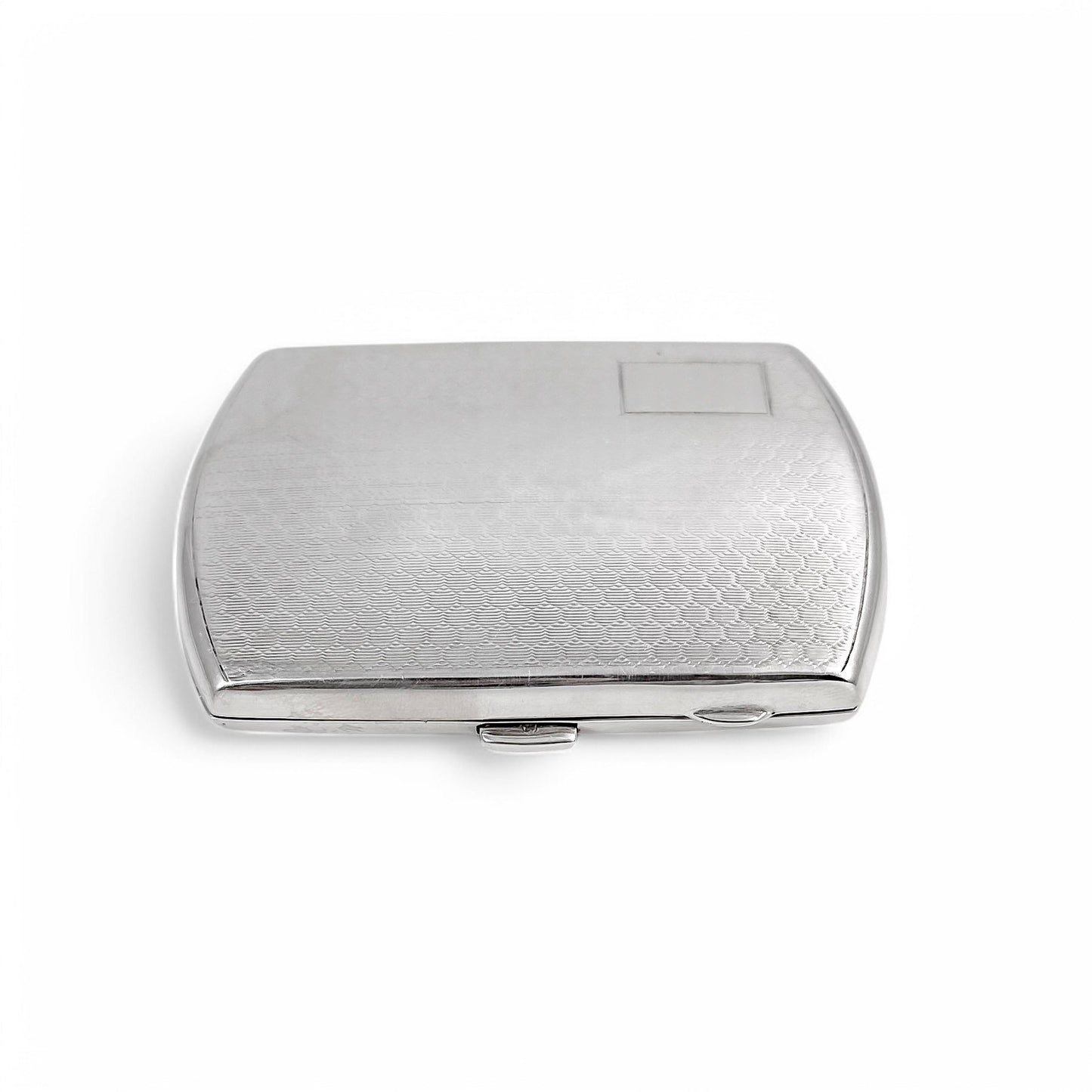 Art Deco gilt sterling silver lady's cigarette case or card case