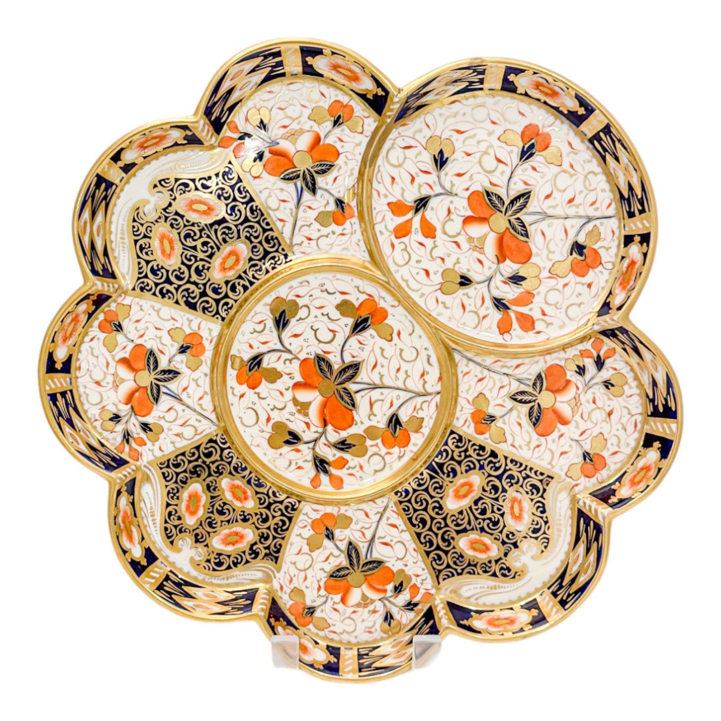 Victorian Davenport porcelain Imari cabaret tray with coffee pot